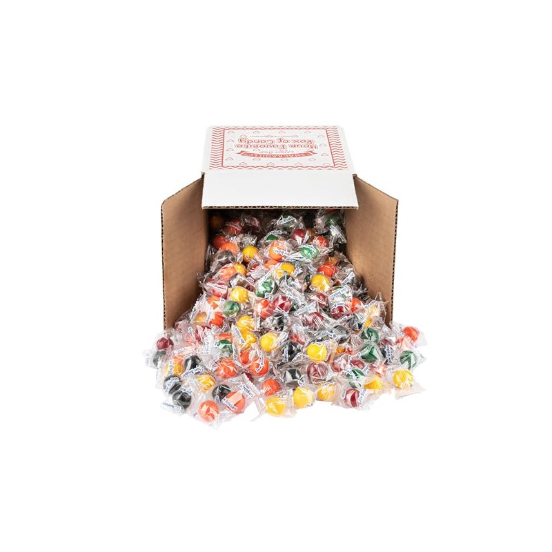 Snackadilly 3 Pound Bulk Box Of Jaw Breakers - Assorted