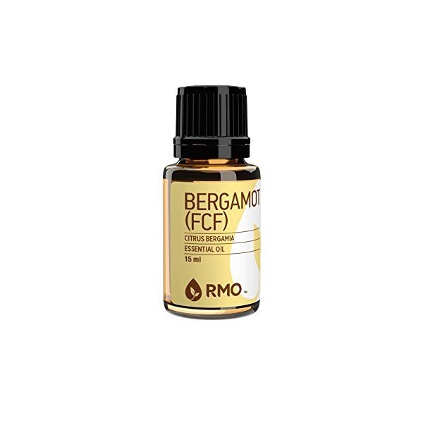 Rocky Mountain Oils Bergamot Essential Oil FCF - 100% Pure and Natural Aromatherapy Essential Oils for Diffusers, Topical Massage Oil for Massage Therapy and Skin Care, and Household - 15ml