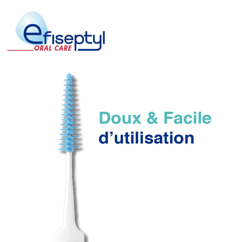 Efiseptyl - 60 Mini Picks - Eraser Sticks - Soft