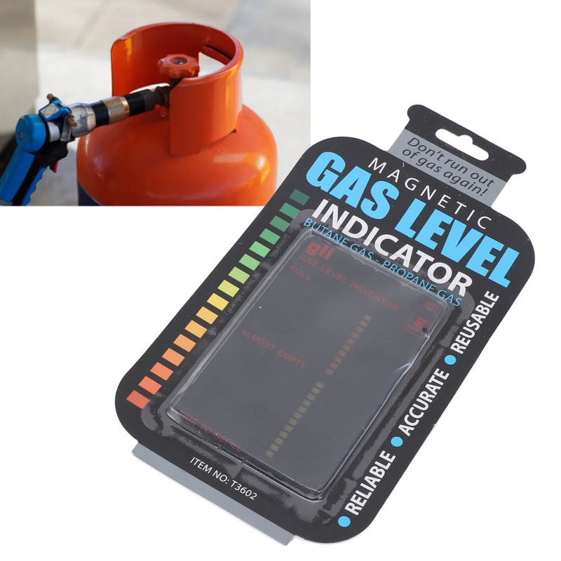 5pcs Gas Level Indicator Portable Magnetic Propane Fuel Level Indicators