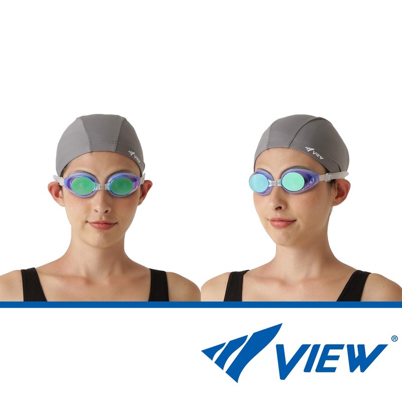 VIEW V630SAM Swimming Goggles With Swipe Anti-Fog, BLEM