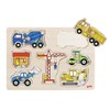 Goki 57593 Puzzle Construction Vehicles