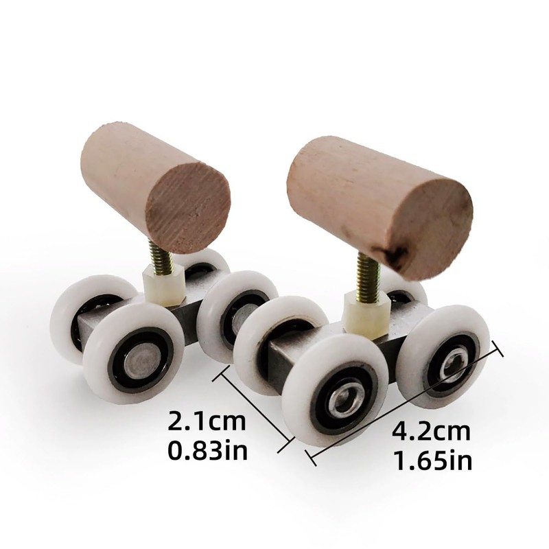 AIMALL Parrot Training Toy Pulley Skateboard for Small Birds |