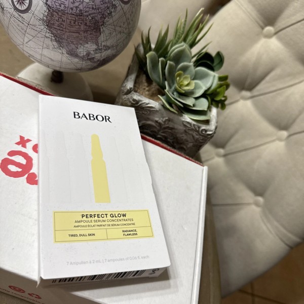 BABOR 7x BABOR Perfect Glow Ampoule Concentrates Radiance Flawless 2ml