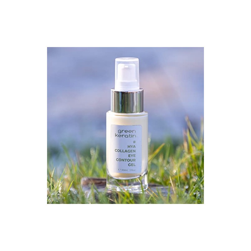 Green Keratin Hyacolagen Augengel, 30 ml