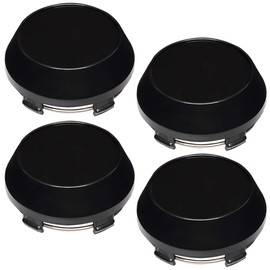 Negs-S Wheel Center Cap, 2.4 inches (60 mm), Bore Diameter 2.2 inches (57 mm), 4 Pieces, General Purpose, 8 Colors, Black & Piano Black