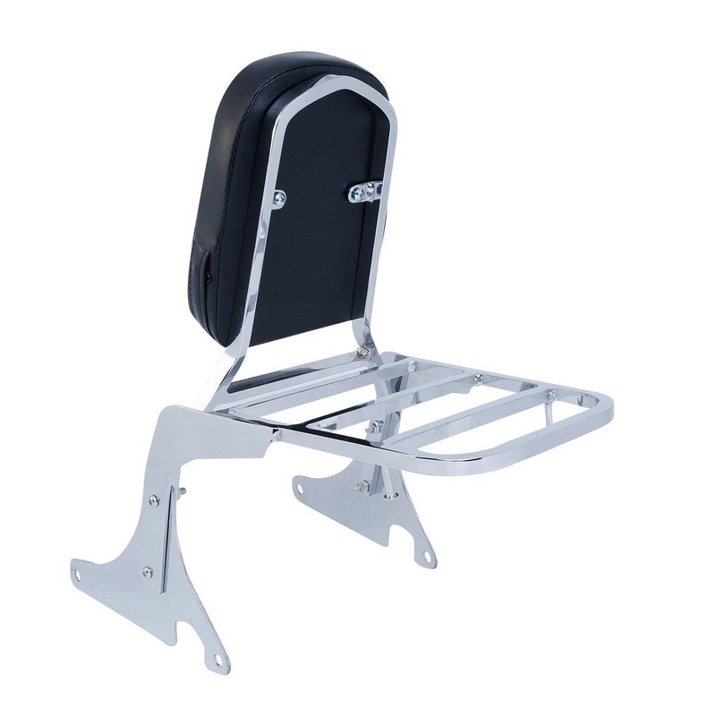 TCMT Backrest Sissy Bar + Luggage Rack Fits For Kawasaki