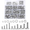 PGMJ 340 Pcs Hex Screw and Nut Set - M6/M8/M10