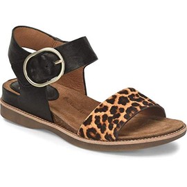 Sofft Bali Black/Leopard Tan Oleoso/Leopard Horse Hair 8.5 M (B)