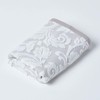 HOMESCAPES Luxury Beige Hand Towel 100% Turkish Cotton Patterned Small