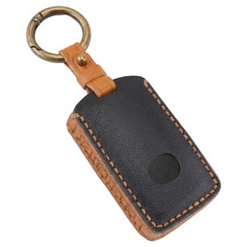 for Mazda Key Fob Cover Leather Key Case Holder Keychain