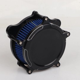 Unbranded Air Cleaner Intake Filter System Kit For Harley Road King Glide Ultra Limited