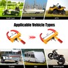 KAYCENTOP Universal Wheel Lock, Security Trailer Wheel Lock, Tire Lock