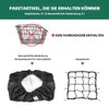 ANZOME Bicycle Basket Luggage Net & Waterproof Cover, Bicycle Basket