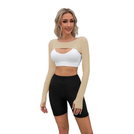 Hairwilly Cooling Shawl Arm Sleeve Sun Protection Women's tops for Golfing,Riding,Driving