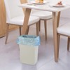 Saedy 4 Gallon Small Kitchen Trash Bags, 15 L Blue