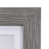 Malden Daddy's Girl Picture Frame, Gray Textured Wood Grain Finish,