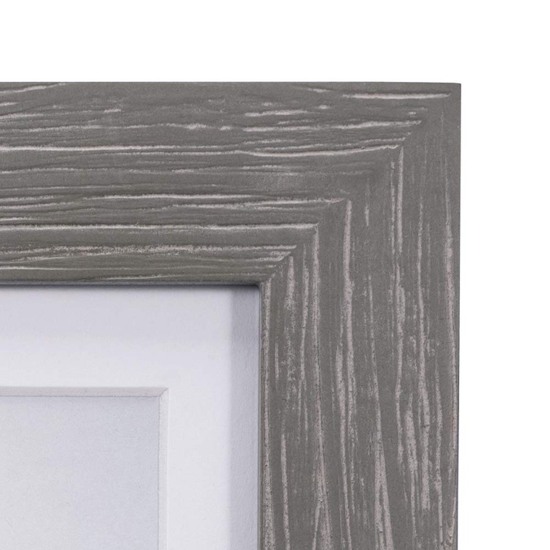 Malden Daddy's Girl Picture Frame, Gray Textured Wood Grain Finish,