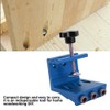 Pocket Hole Drill Guide Aluminum Alloy Household Woodworking Hole Punch