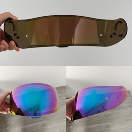 GT-Air 3 Helmet Visor Replacement.CNS-1C Helmet Face Shield UV Protection Compatible with GT-Air 3 (Rainbow)