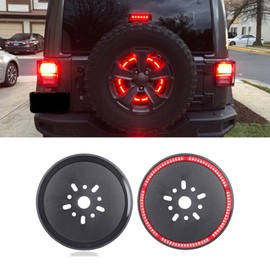 SEMTION Spare Tire Brake Light Third Brake Light for Jeep Wrangler JK JKU 2007-2018 JL JLU 2018-2020 TJ