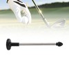 Golf Alignment Rod Stainless Steel Retractable Magnetic Club Alignment Stick