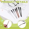 PATIKIL Eye Glass Replacement Temples, Anti-Slip Eyeglass End Tips for