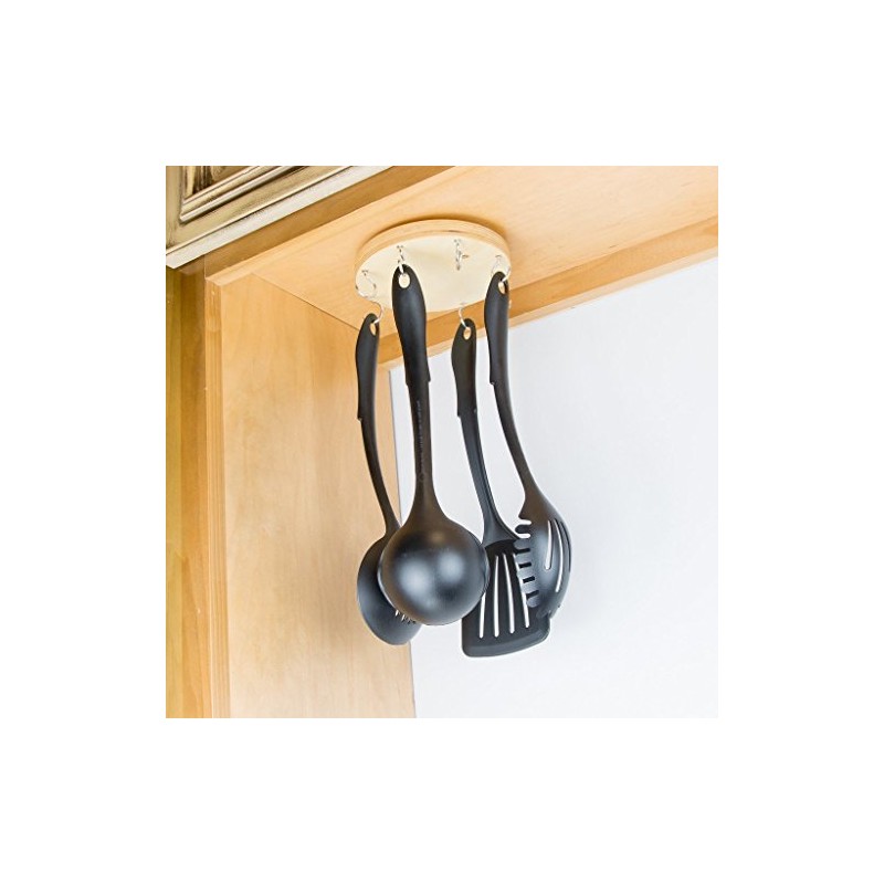 EZ Reach - Under Cabinet Utensil Holder (Baltic Birch Laminate