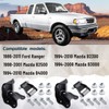 Rear Leaf Spring Shackles Hanger Brackets Repair Kit Compatible with