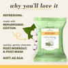 Burt's Bees Refreshing Facial Cleanser Towelettes and Makeup Remover Wipes