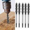 5Pcs Woodworking Drill Bit Metal Hole Saw Auger Bit 4-Fulte