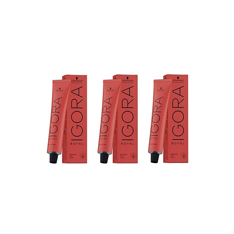 Schwarzkopf Igora Royal 3-65 Pack of 3 x 60 ml