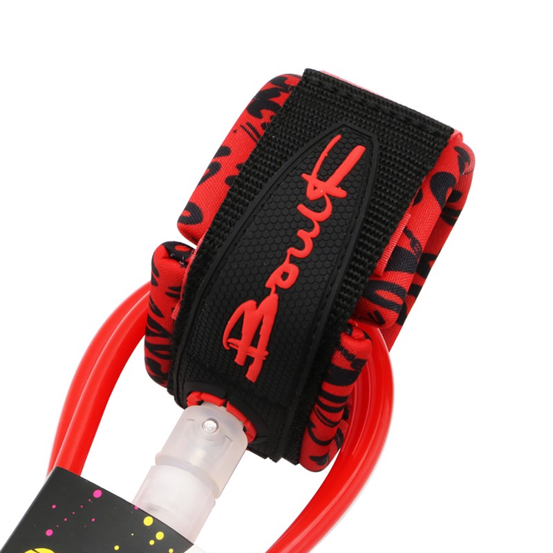 Surf Leash 7mm Thick 6ft/8ft Straight Surfboard Leash SUP Leg