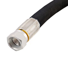 Magister Hydraulics Hose Assembly 1/2" JIC Female Swivel, 30" long Hydraulic Hose 2 Wire Braid