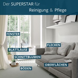 Ha-Ra Window Cleaning Set, Concentrated Full Care 500 ml, Hammer Microfibre Cloth in 50 x 67 cm, Window Cleaning Set, Full Care Concentrate & Microfibre Cleaning Cloth, Window Cleaning Accessories