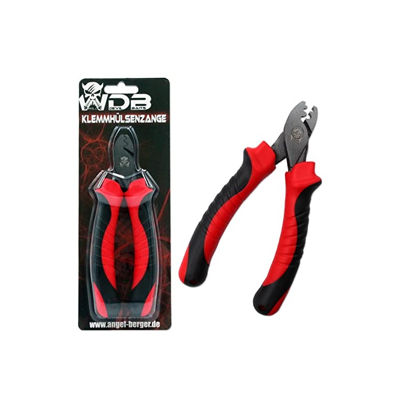 Angel-Berger Wild Devil Baits Clamp Sleeve Pliers Crimp Plier Crimping