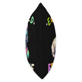 frenchie bulldog fans of chocolate egg hunt Frenchie Bulldog Lovers Costume Easter Eggs Funny Throw Pillow, 18x18, Multicolor