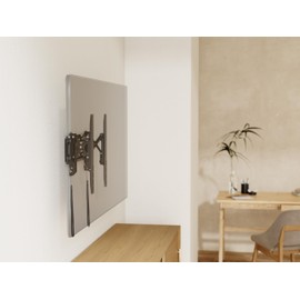 ynVISION.DESIGN Advanced Tilt TV Wall Mount | Easily Tilt, Pull Out, Swivel and Service Television Without Tools | Heavy Duty Bracket (32"-65", Pack of 1)