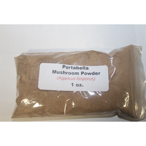 Turkey Tail 1 oz. Portabella  Mushroom Powder  (Agaricus bisporus)