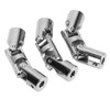 3Pcs 5mm to 5mm Inner Dia Rotatable Universal Steering Shaft