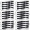 Upgraded 6 Pack W10311524 Fresh Flo-w Refrigerator Air Filter Replacement