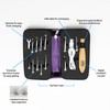 Crochet Counting Hook & Handle Set - 12 Hooks 2mm-8mm