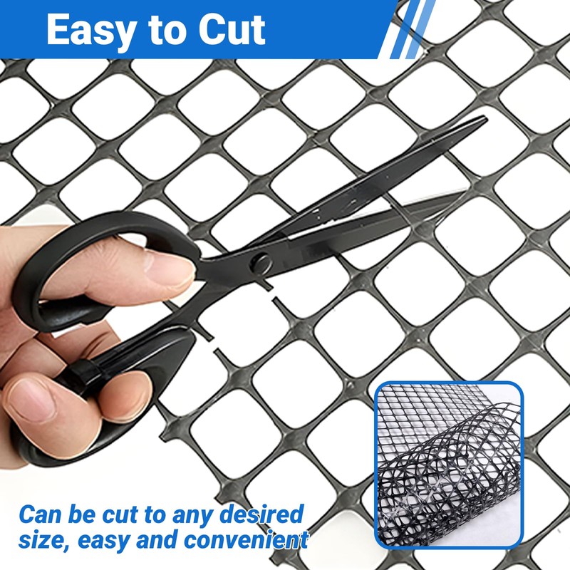 Bi-Directional Retaining Wall 4ftX50ft,Geogrid for Retaining Wall,Driveway