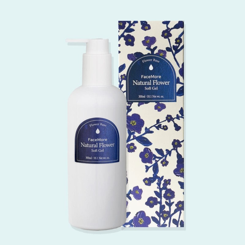 Face More Natural Flower Calming Pack Soft Gel 300ml Renewal