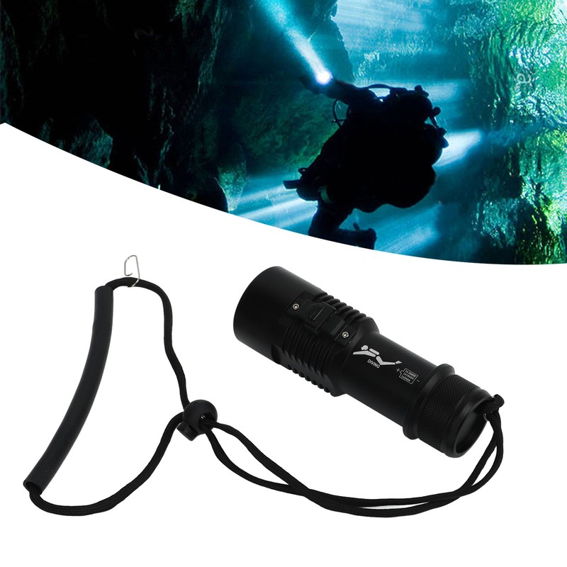 Diving Light IPX8 Waterproof 1500LM White Yellow Lighting Super Bright