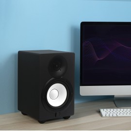 Sound Addicted Subble 1.8 '' (8 Pack) Isolation Feet Suitable for 6'' - 8'' inch Speakers, The Hemisphere Bumper with Adhesive Will Prevent Vibrations and Improve The Sound of Your Monitors | Subble