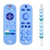Silicone Baby Teething Toys, Remote Control Shape Teethers Toys with