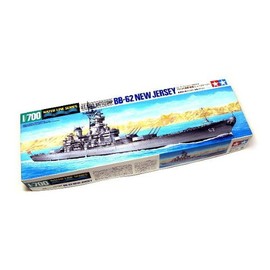 U.S Navy Battleship BB-62 New Jersey - 1:700 Scale Ships - Tamiya