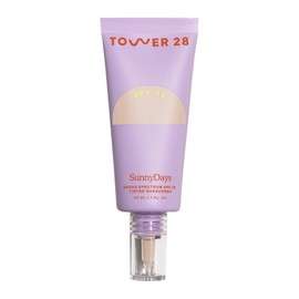Tower 28 SunnyDays SPF 30 Tinted Sunscreen + Foundation - For Sensitive Skin - Mineral Sunscreen, Broad Spectrum UVA/UVB Sun Protection:_05 Fairfax
