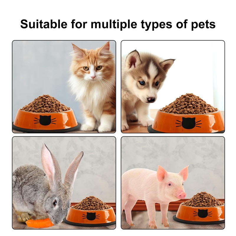 Katzennapf 2er Set + Katzenspielzeug, Futternapf Katze, Edelstahl-katzennäpfe,Katzenschüssel, Fressnapf Katze,